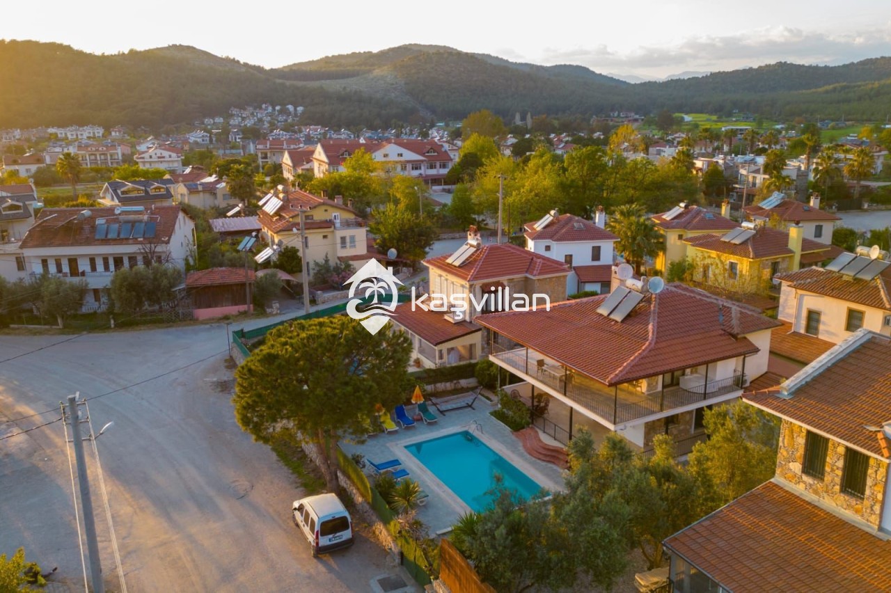 Villa Melis Sun, Hisarönü Villaları | Kaşvillan - Kaşvillan